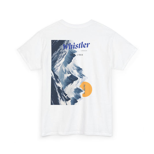 Whistler Vintage Graphic Tee, Unisex Heavy Cotton T-Shirt